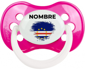 Bandera de pincel de Cabo Verde con nombre: Chupete anatómica