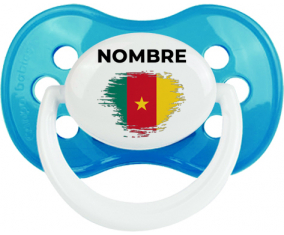 Bandera del efecto pincel camerunés con nombre: Chupete anatómica