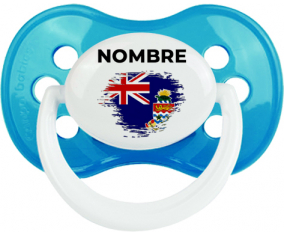 Bandera de pincel de las Islas Caimán con nombre: Chupete anatómica