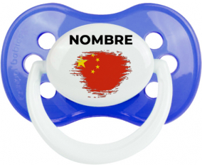 Bandera del efecto pincel de China con nombre: Chupete anatómica