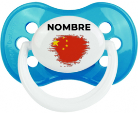 Bandera del efecto pincel de China con nombre: Chupete anatómica