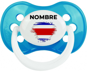 Bandera del efecto pincel de Costa Rica con nombre: Chupete anatómica
