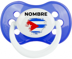 Efecto pincel de bandera Cuba con nombre: Chupete anatómica