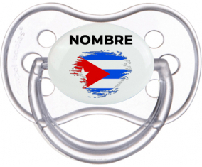 Efecto pincel de bandera Cuba con nombre: Chupete anatómica