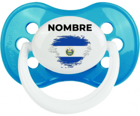 Efecto pincel de bandera El Salvador con nombre: Chupete anatómica