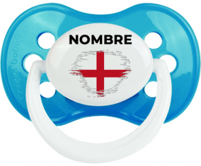 Bandera del efecto pincel de Inglaterra con nombre: Chupete anatómica