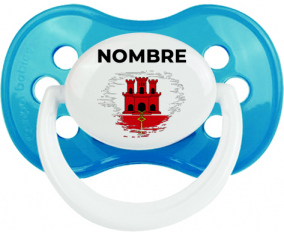 Bandera del efecto pincel de Gibraltar con nombre: Chupete anatómica