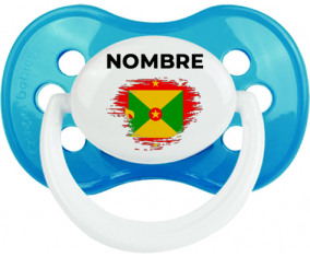 Bandera de efecto pincel granada con nombre: Chupete anatómica