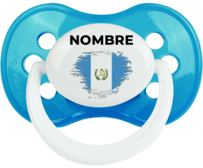 Guatemala cepilla bandera efecto con nombre: Chupete anatómica