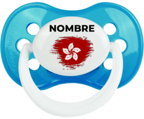 Bandera del efecto pincel de Hong Kong con nombre: Chupete anatómica