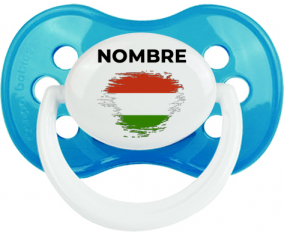 Efecto pincel de bandera Hungría con nombre: Chupete anatómica