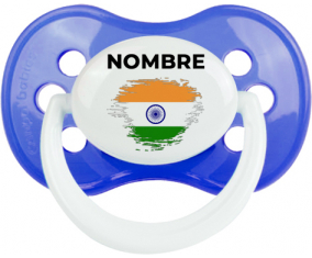 Bandera del efecto pincel de la India con nombre: Chupete anatómica