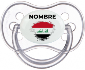 Efecto pincel de bandera Irak con nombre: Chupete anatómica