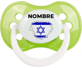 Israel cepilla la bandera del efecto con nombre: Chupete anatómica