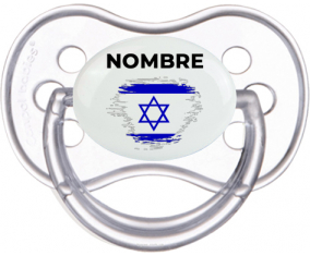 Israel cepilla la bandera del efecto con nombre: Chupete anatómica