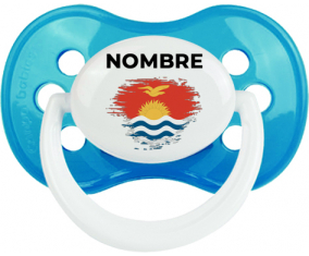 Kiribati pincel efecto bandera con nombre: Chupete anatómica
