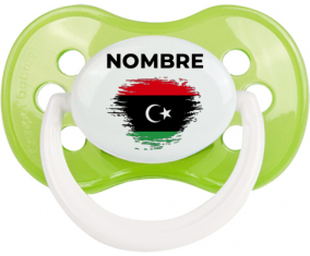 Libia cepilla la bandera del efecto con nombre: Chupete anatómica