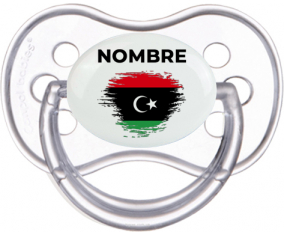 Libia cepilla la bandera del efecto con nombre: Chupete anatómica
