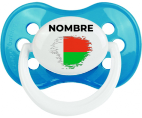 Bandera del efecto pincel madagascar con nombre: Chupete anatómica