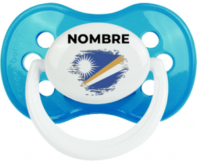 Efecto pincel de bandera Islas Marshall con nombre: Chupete anatómica