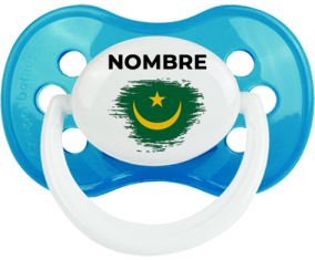 Bandera de pincel de Mauritania con nombre: Chupete anatómica