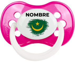 Bandera de pincel de Mauritania con nombre: Chupete anatómica