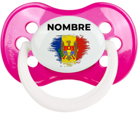 Bandera del efecto pincel moldavia con nombre: Chupete anatómica