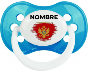 Bandera del efecto pincel montenegro con nombre: Chupete anatómica