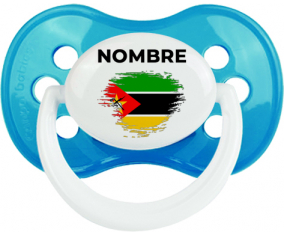 Bandera del efecto pincel de Mozambique con nombre: Chupete anatómica