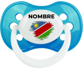 Bandera del efecto pincel de Namibia con nombre: Chupete anatómica