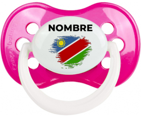 Bandera del efecto pincel de Namibia con nombre: Chupete anatómica
