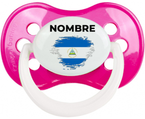 Nicaragua cepilla bandera efecto con nombre: Chupete anatómica