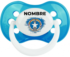 Bandera del efecto pincel de Corea del Norte con nombre: Chupete anatómica