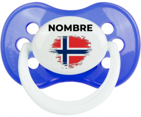 Noruega pincel efecto bandera con nombre: Chupete anatómica