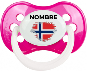 Noruega pincel efecto bandera con nombre: Chupete anatómica