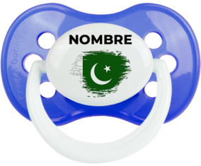 Bandera del efecto pincel de Pakistán con nombre: Chupete anatómica