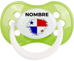 Bandera del efecto pincel de Panamá con nombre: Chupete anatómica