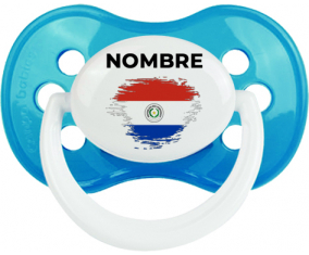 Paraguay cepilla la bandera con nombre: Chupete anatómica