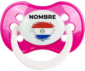 Paraguay cepilla la bandera con nombre: Chupete anatómica