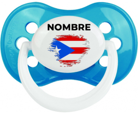 Efecto pincel de bandera Puerto Rico con nombre: Chupete anatómica
