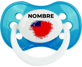 Samoa pincel efecto bandera con nombre: Chupete anatómica