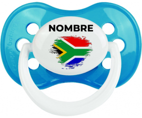 Bandera del efecto pincel sudafricano con nombre: Chupete anatómica