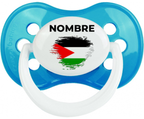 Efecto cepillo de bandera Estado de Palestina con nombre: Chupete anatómica