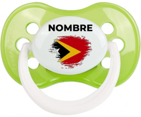 Timor Leste marca efecto pincel con nombre: Chupete anatómica
