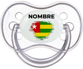 Togo pincel efecto bandera con nombre: Chupete anatómica