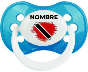 Bandera del efecto pincel de Trinidad y Tobago con nombre: Chupete anatómico