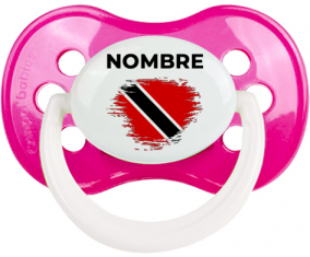 Bandera del efecto pincel de Trinidad y Tobago con nombre: Chupete anatómico