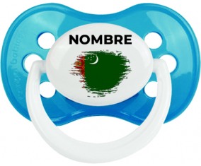 Bandera del efecto pincel turkmenistán con nombre: Chupete anatómica