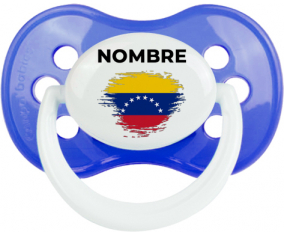 Bandera del efecto pincel venezolano con nombre: Chupete anatómica personnalisée