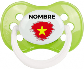 Efecto pincel de bandera Vietnam con nombre: Chupete anatómica